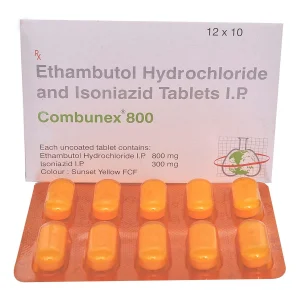 Combunex 800 (Isoniazid/Ethambutol) - Image 1